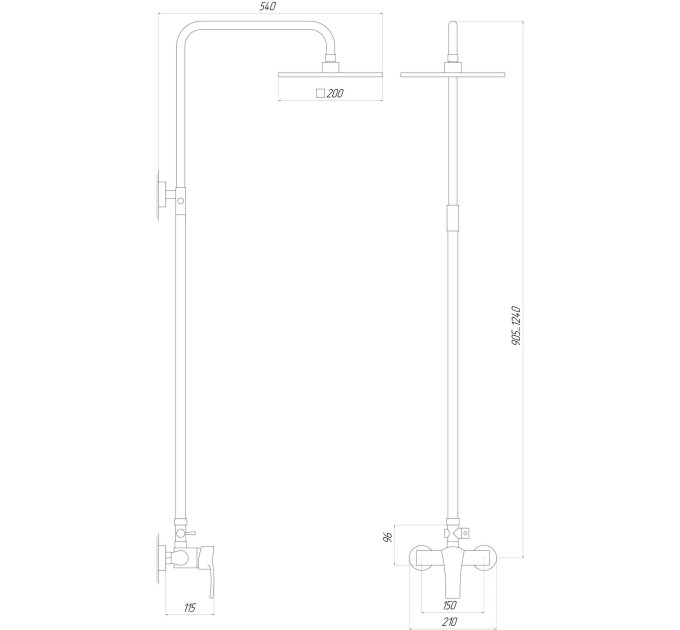 Душова система Globus Lux QUEENSLAND GLQU-0077