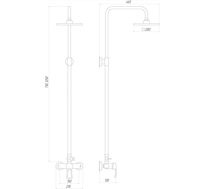 Душова система Globus Lux SEVA GLSV-0088