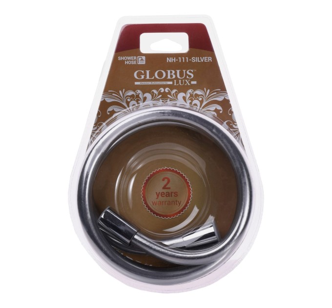 Шланг душовий Globus Lux NH-111-SILVER-150