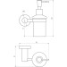 Дозатор рідкого мила Globus Lux SS8433  SUS304