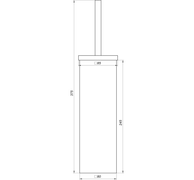 Йоржик Підлоговий Globus Lux SQ 9429B SUS304