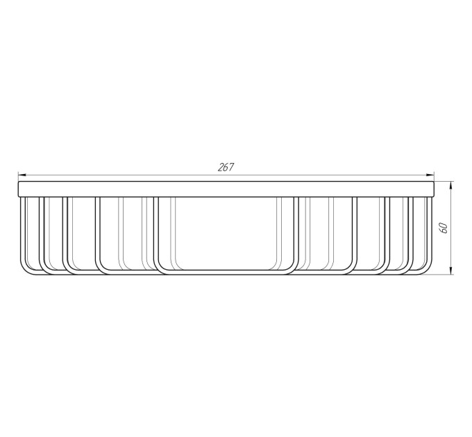 Поличка кутова Globus Lux BS 8499