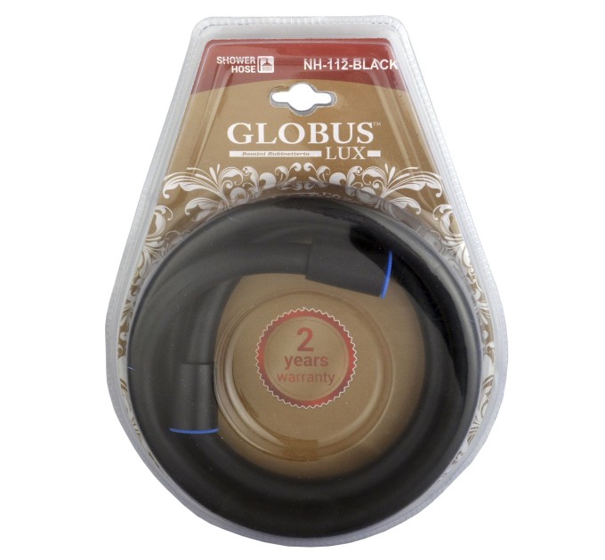 Шланг душовий Globus Lux NH-112-150-Black