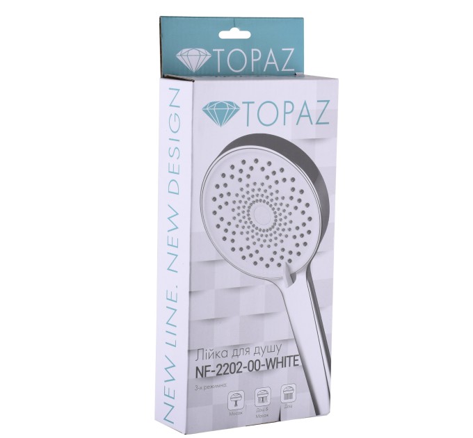 Душова лійка Topaz NF-2202-00-WHITE