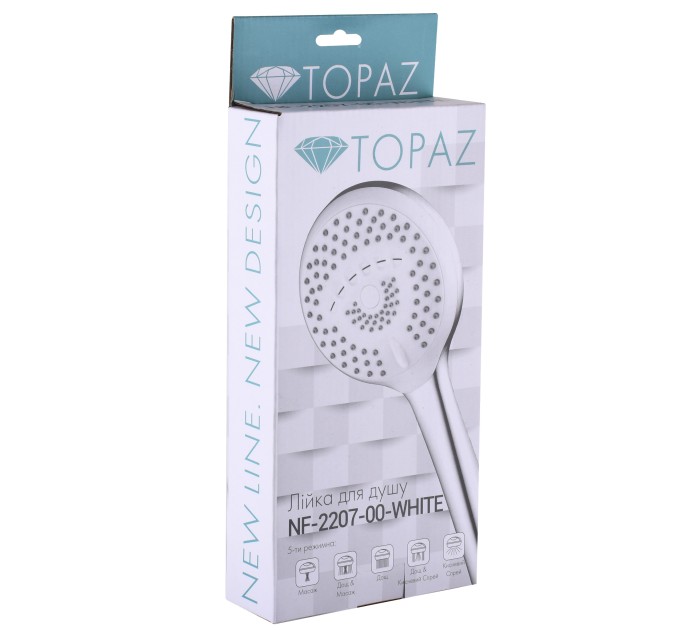 Душова лійка Topaz NF-2207-00-WHITE