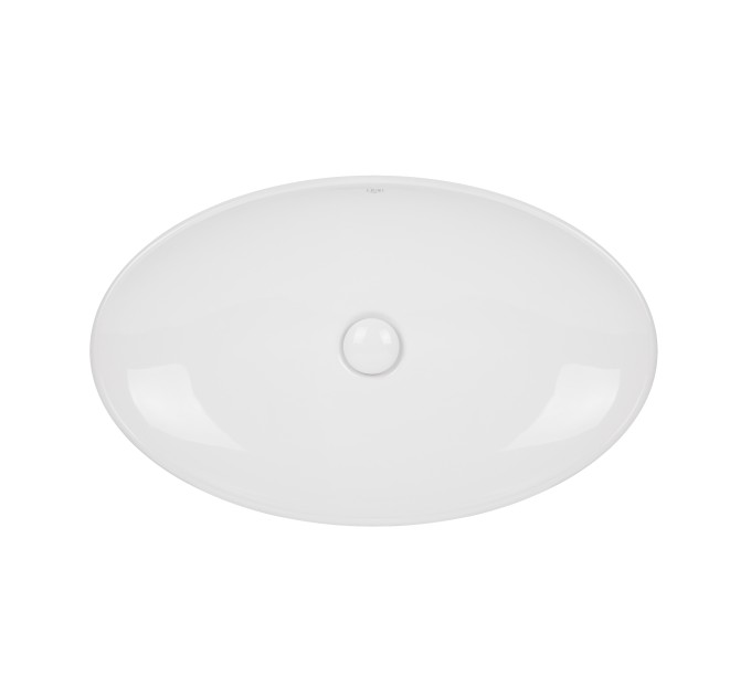 Раковина-чаша Qtap Dove 680х420х120 White з донним клапаном QT0611K160W