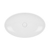 Раковина-чаша Qtap Dove 680х420х120 White з донним клапаном QT0611K160W