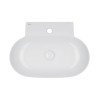 Раковина Qtap Cardinal 565х400х130 White з донним клапаном QT0411K177W