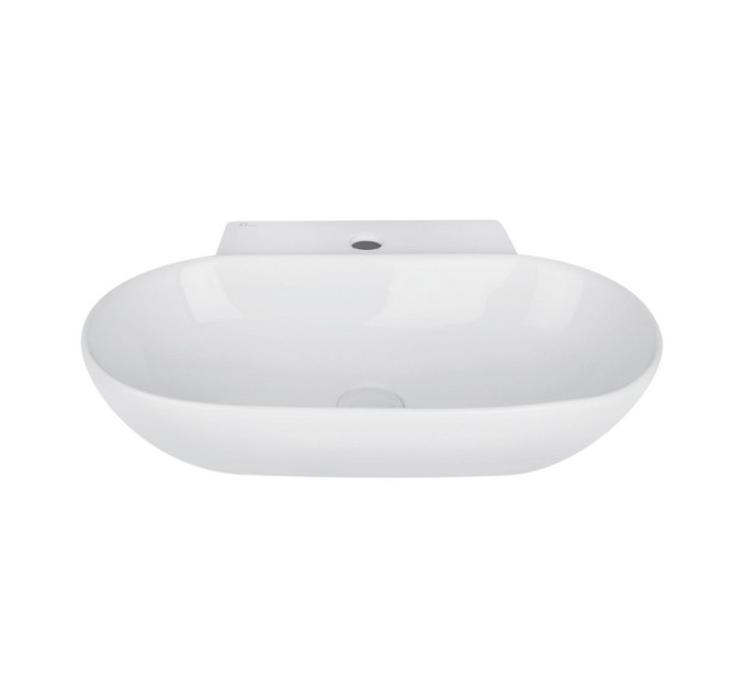 Раковина Qtap Cardinal 565х400х130 White з донним клапаном QT0411K177W