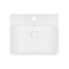 Раковина Qtap Nando 500х420х130 White з донним клапаном QT1211K404AW