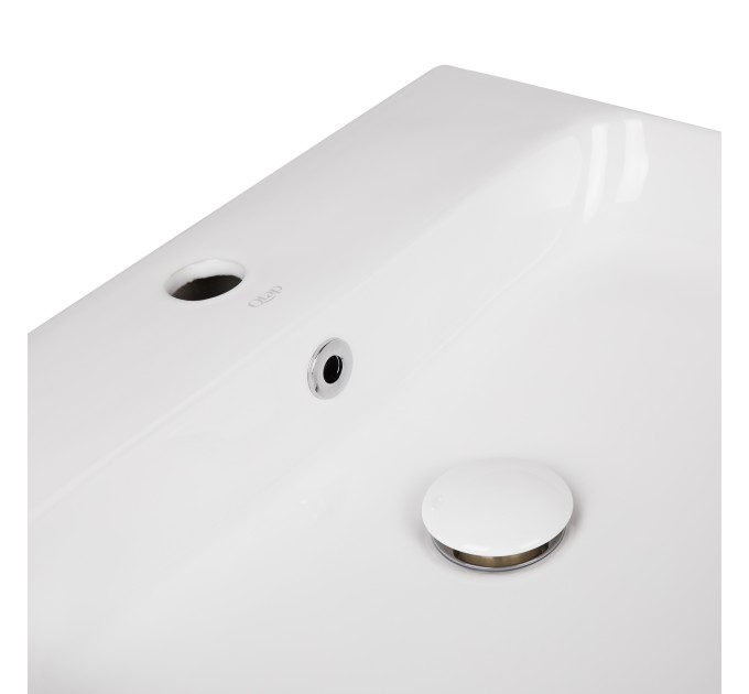 Раковина Qtap Nando 500х420х130 White з донним клапаном QT1211K404AW