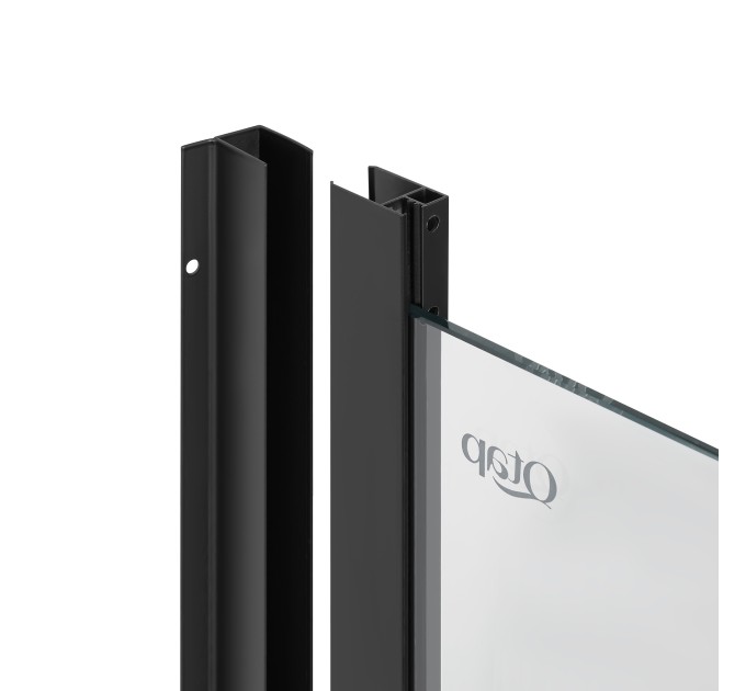 Душова кабіна Qtap Taurus BLA1099SC6 90х90 см, скло Clear 6 мм, покриття CalcLess, без піддона