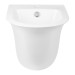 Біде підвісне Qtap Virgo 485х345х365 White QT1855051FW