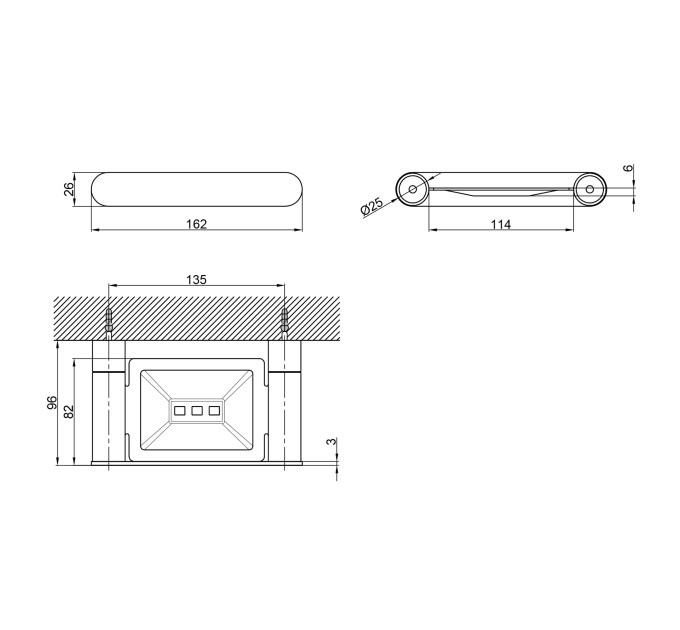 Мильниця Qtap Scorpio настінна QTMDK4102103C Chrome (Mýdlenka)