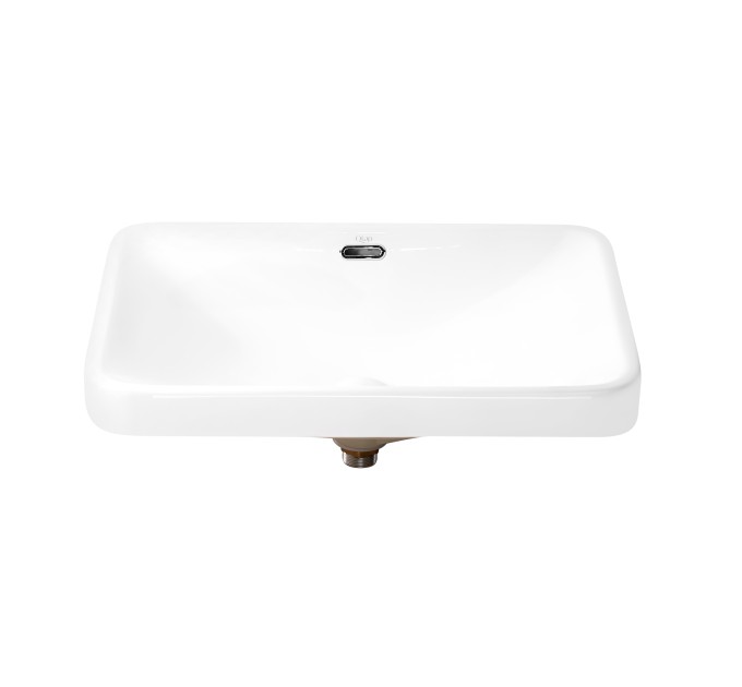 Раковина Qtap Jay 590х400х175 White з донним клапаном QT0711K306W