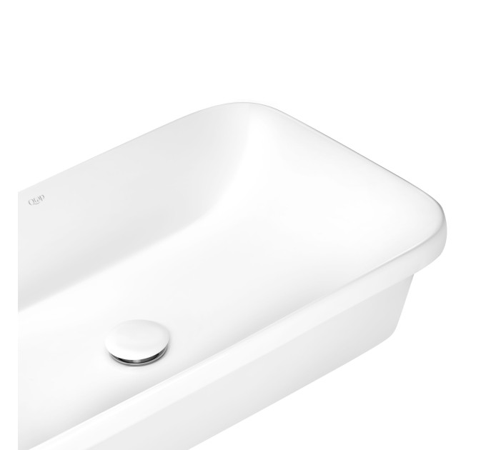 Раковина Qtap Scorpio 610х380х150 White з донним клапаном QT1411K491W