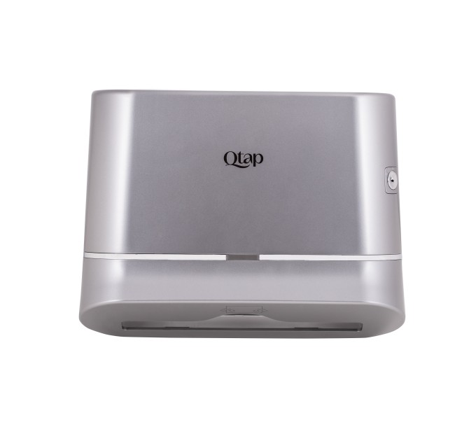 Тримач для паперових рушників Qtap Pohodli 300 мм QTDR600SP Brushed Nickel (Pobut)