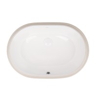 Раковина Qtap Stork 560x395x195 White з донним клапаном QT15116030W