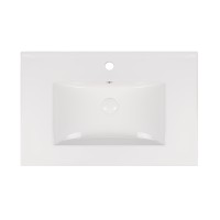 Раковина Qtap Albatross New 710x465x180 White з донним клапаном QT0111750670W