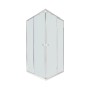 Душова кабіна Qtap Pisces CRM107-9SP5 75-90x75-90 см, скло Pear 5 мм без піддона