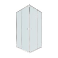 Душова кабіна Qtap Pisces CRM109-11SP5 90-105x90-105 см, скло Pear 5 мм без піддона