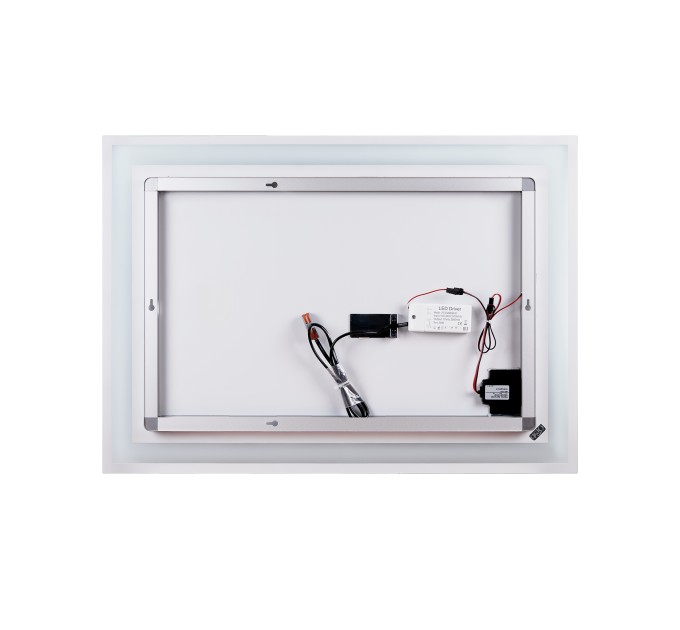 Дзеркало Qtap Stork 700х500 з LED-підсвічуванням Touch, димер, рег. яскравості Reverse QT15781403W