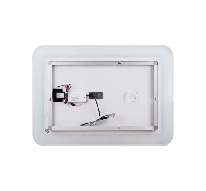 Дзеркало Qtap Swan 700х500 з LED-підсвічуванням Touch, димер, рег. яскравості Reverse QT167814145070W