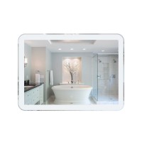 Дзеркало Qtap Swan 1000х700 з LED-підсвічуванням Touch, димер, рег. яскравості QT1678141470100W