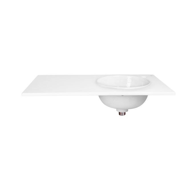 Раковина Qtap Virgo 800х460х300 White з донним клапаном QT1811FL8130ARRW