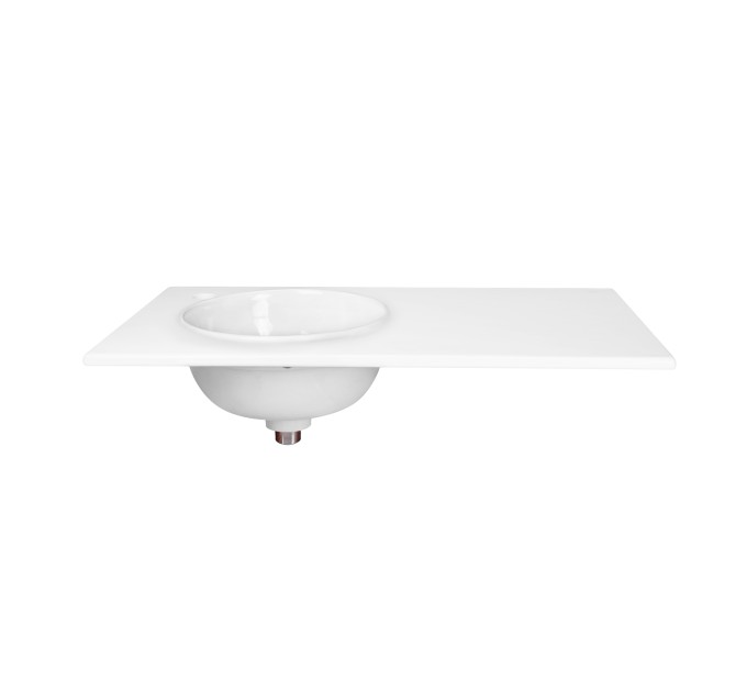 Раковина Qtap Virgo 800х460х300 White з донним клапаном QT1811FL8130ALLW