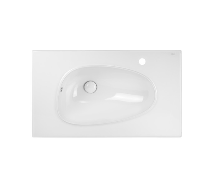 Раковина Qtap Virgo 800х480х167 White з донним клапаном QT1811FL8128BRW