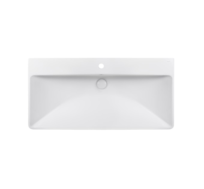 Раковина Qtap Albatross D 1000х500х210 White з донним клапаном QT01115100DW