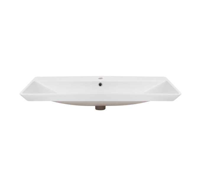 Раковина Qtap Albatross D 1000х500х210 White з донним клапаном QT01115100DW