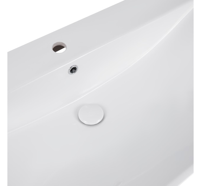 Раковина Qtap Albatross D 1000х500х210 White з донним клапаном QT01115100DW