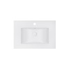 Раковина Qtap Albatross E 700х460х180 White з донним клапаном QT01119070EW