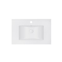 Раковина Qtap Albatross E 800х460х180 White з донним клапаном QT01119080EW