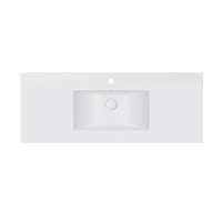 Раковина Qtap Albatross E 1200х460х180 White з донним клапаном QT01119120EW