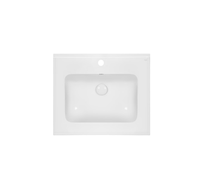 Раковина Qtap Albatross E49 600х490х200 White з донним клапаном QT01119060E49W