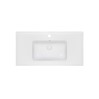Раковина Qtap Albatross E49 1000х490х200 White з донним клапаном QT01119100E49W