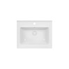 Раковина Qtap Albatross Q 600х480х230 White з донним клапаном QT01115060QW