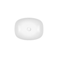 Раковина-чаша Qtap Cardinal 500х380х140 White з донним клапаном QT04117050TW