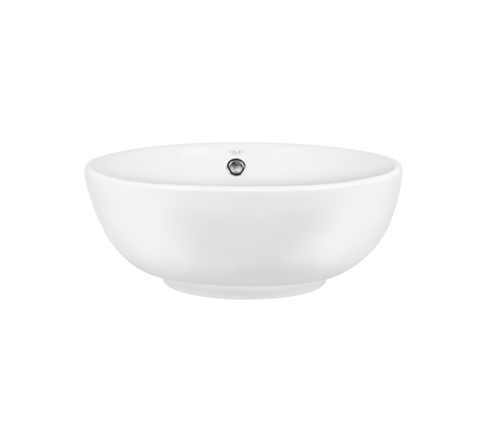 Раковина-чаша Qtap Amazon 430х430х160 White з донним клапаном QT02117043NW