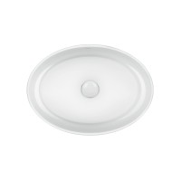 Раковина-чаша Qtap Kolibri 500x360x140 White з донним клапаном QT10113054W