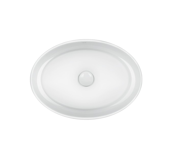 Раковина-чаша Qtap Kolibri 500x360x140 White з донним клапаном QT10113054W