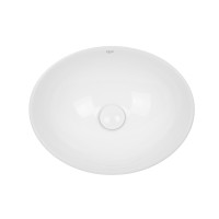 Раковина-чаша Qtap Dove 410x335x145 White з донним клапаном QT06113078W