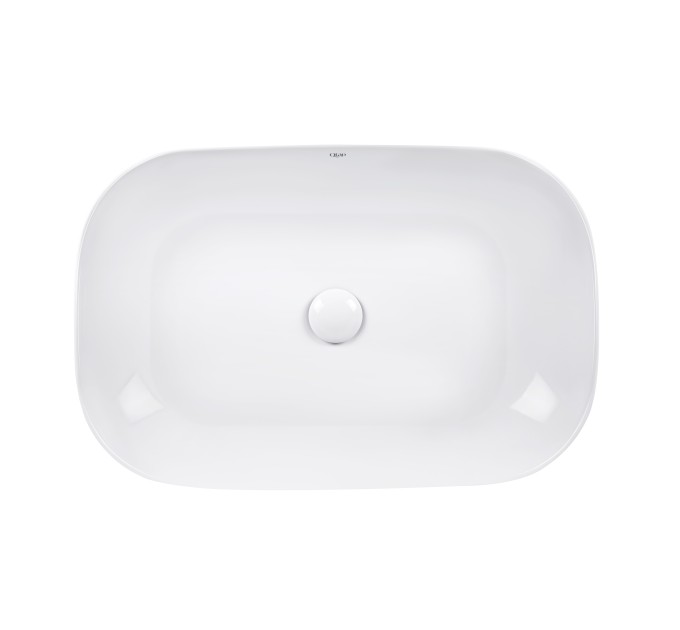 Раковина-чаша Qtap Robin 610x400x145 White з донним клапаном QT13112143PW