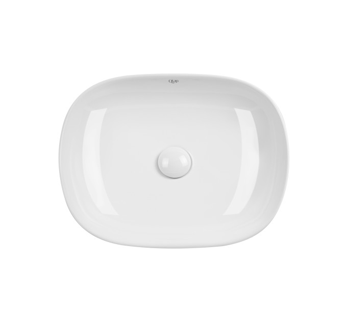 Раковина-чаша Qtap Aquarius 465x375x115 White з донним клапаном QT21112185W