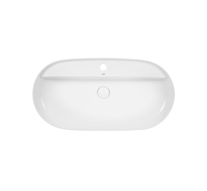 Раковина-чаша Qtap Scorpio 815х410х135 White з донним клапаном QT142203PW