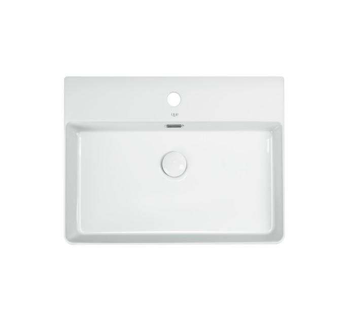 Раковина Qtap Nando LT 600х440х130 White з донним клапаном QT12112173W