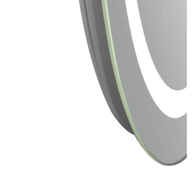 Дзеркало Qtap Gemini 600х800 з LED-підсвічуванням Touch, з антизапотіванням, з димером, рег. темп. кольору (3000-6500K) Reverse QT2578R6080